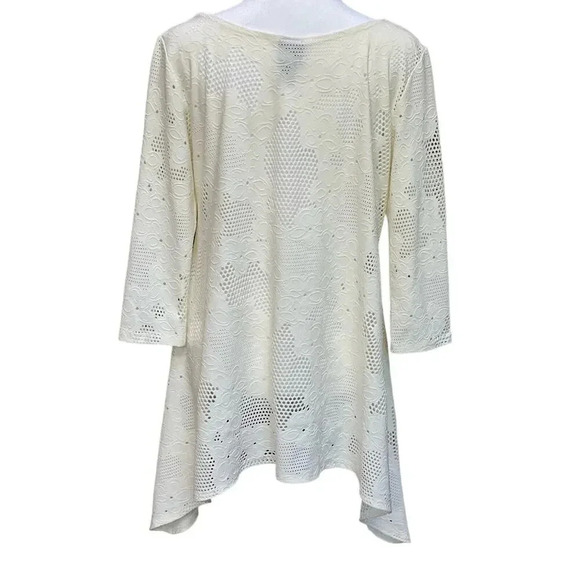 Clara Sun Woo Eyelet tunic size S - Picture 2 of 5